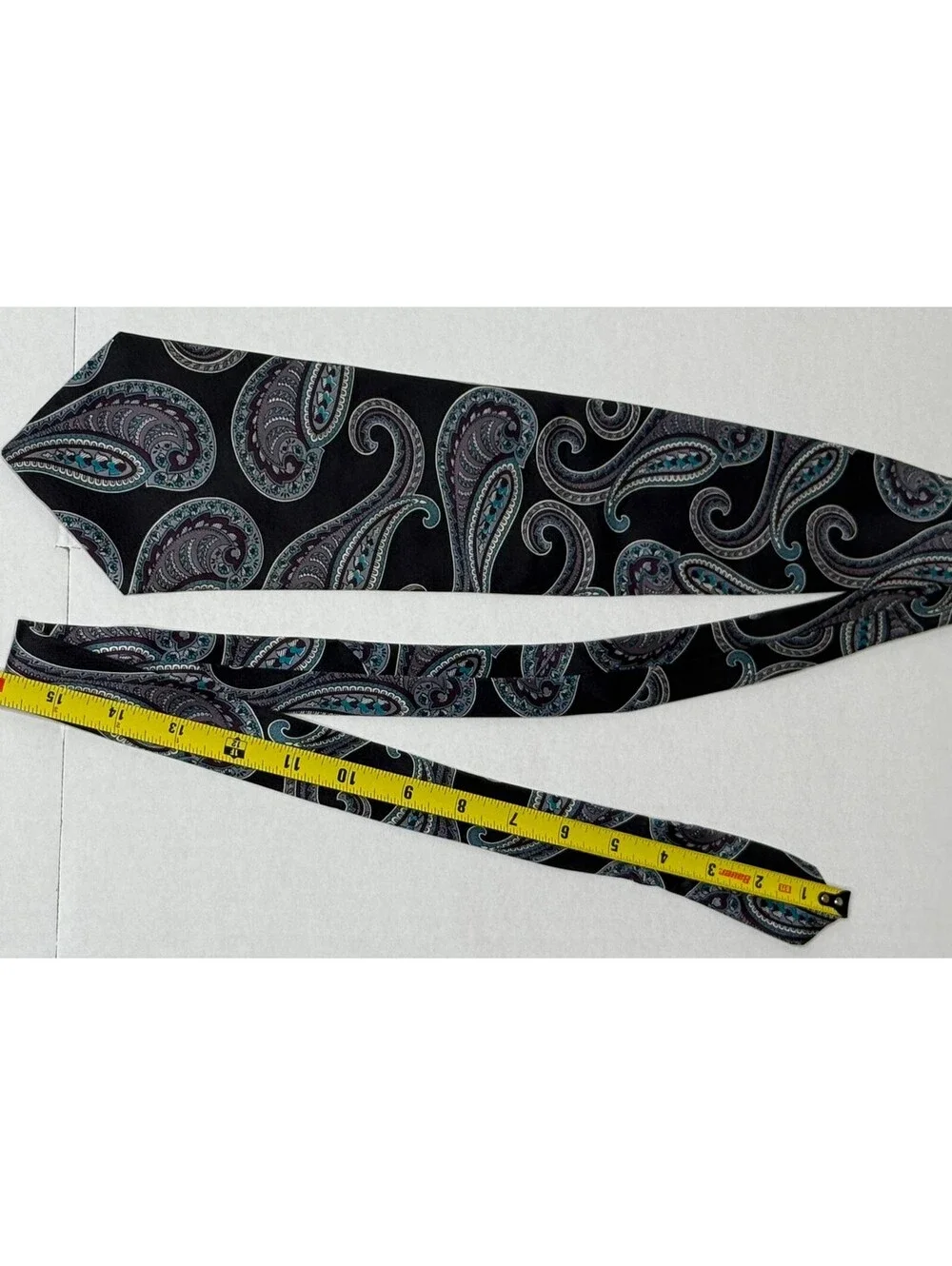Stafford Men's Paisley Silk Tie